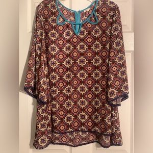 Eyeshadow Tunic Top Sz 2X